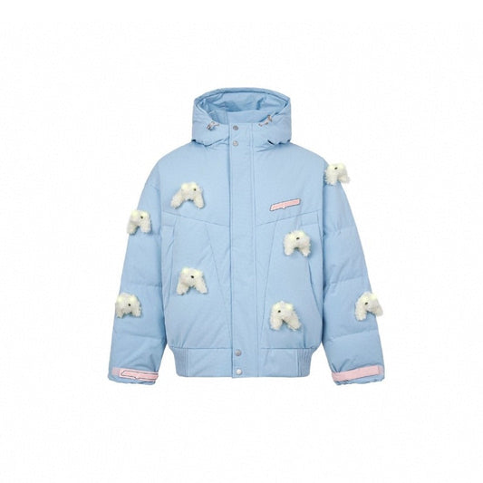 13De Marzo Luminous Doozoo Down Jacket Blue