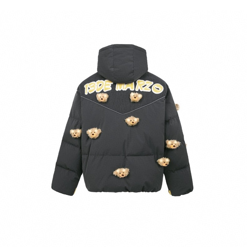 13De Marzo Luminous Doozoo Down Jacket Black