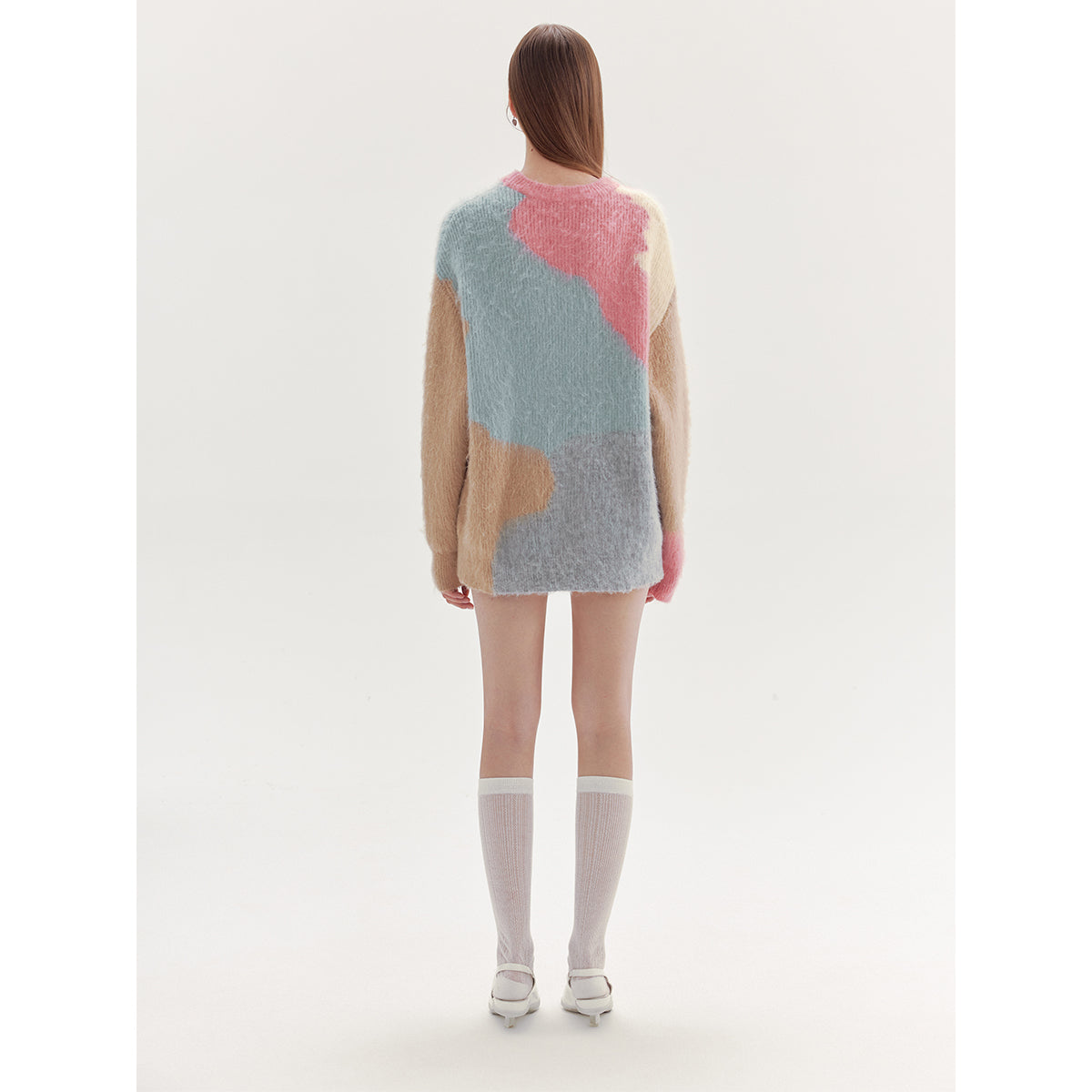 Rumia Lindon Knitted Jumper Pink Multicolour