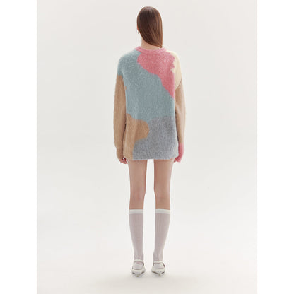 Rumia Lindon Knitted Jumper Pink Multicolour