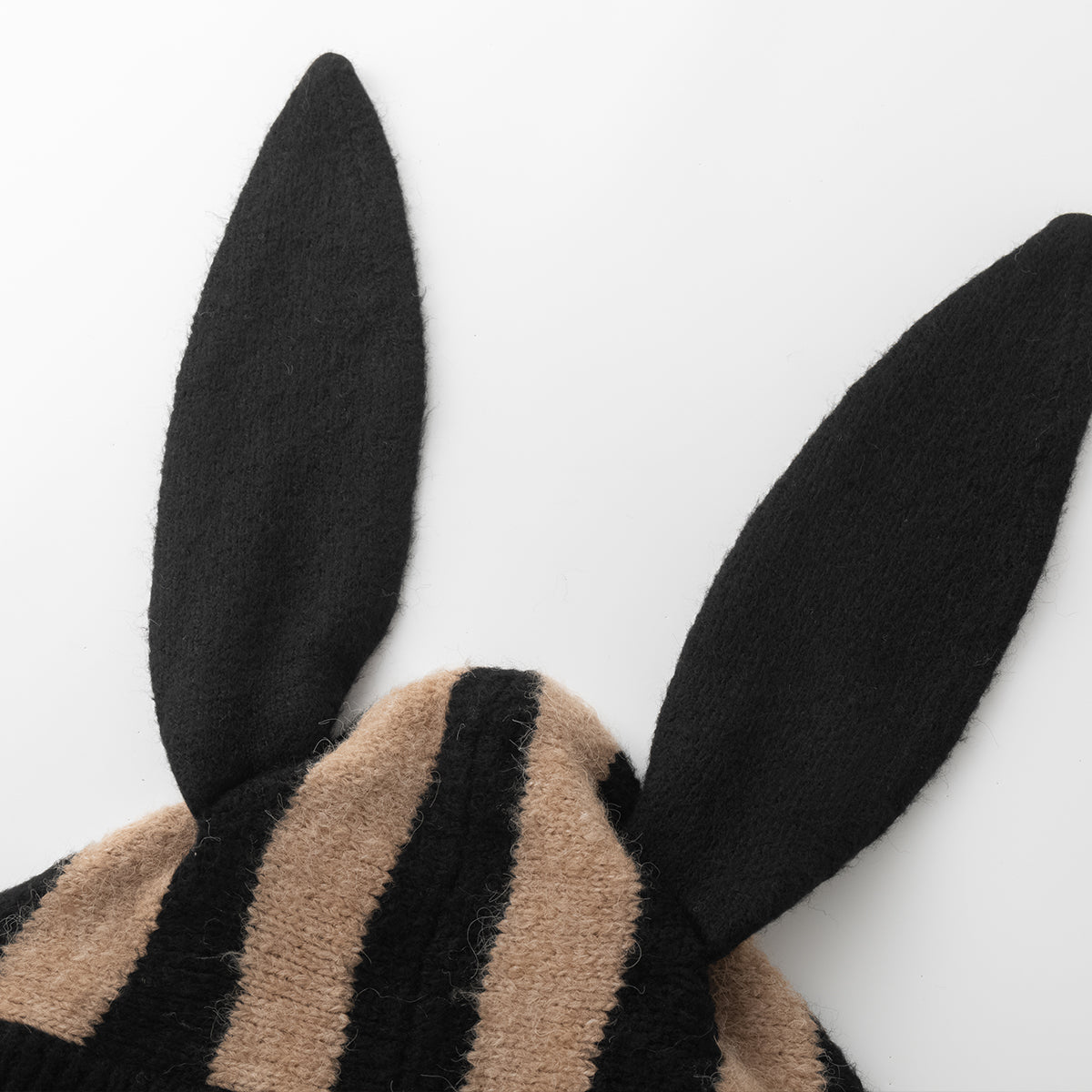 Rumia Bunny Ear Sweater Camel And Black