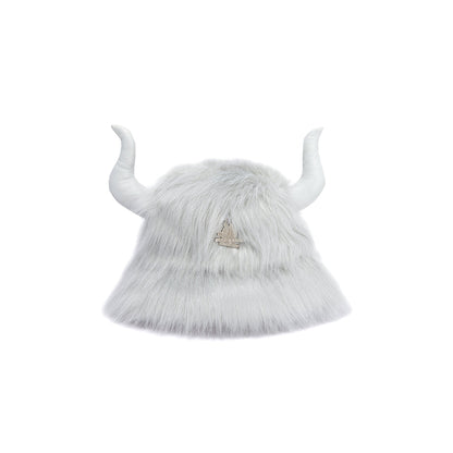 Weird Market X Angel Boy Fluffy Horn Bucket Hat