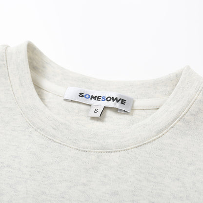 SomeSowe Embroidery Bow Cotton T-Shirt