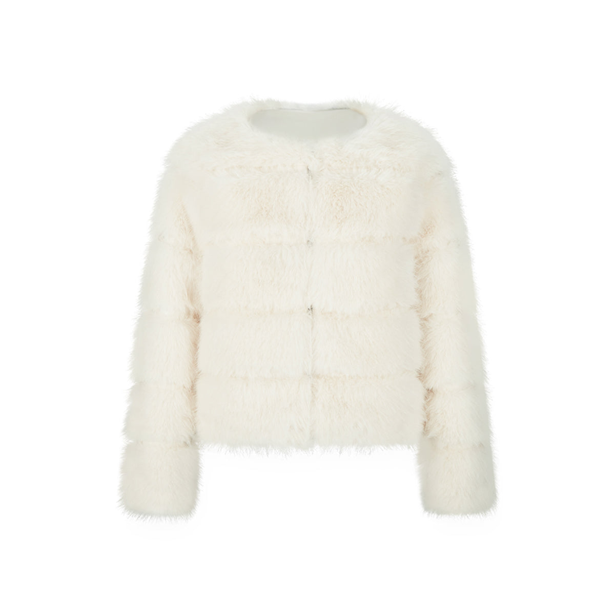 NotAwear Eco-Friendly Fur Jacket White