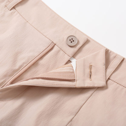 SomeSowe Bow Drawstring Cargo Skirt Pink