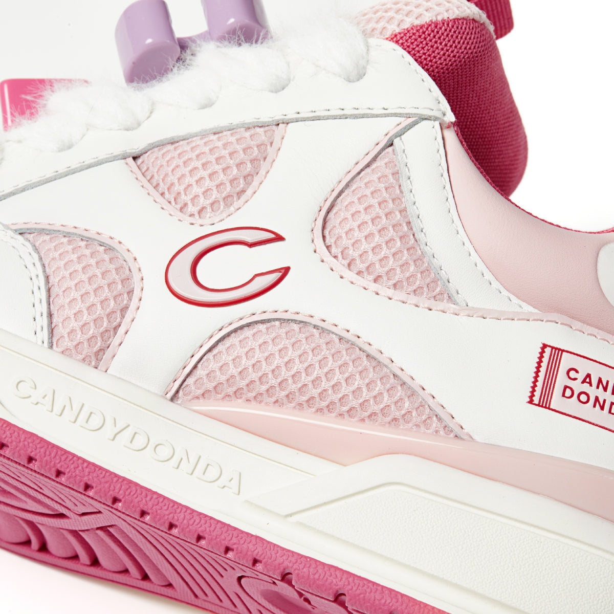 CANDYDONDA Valentine Edition Curbmelo Sneaker Pink