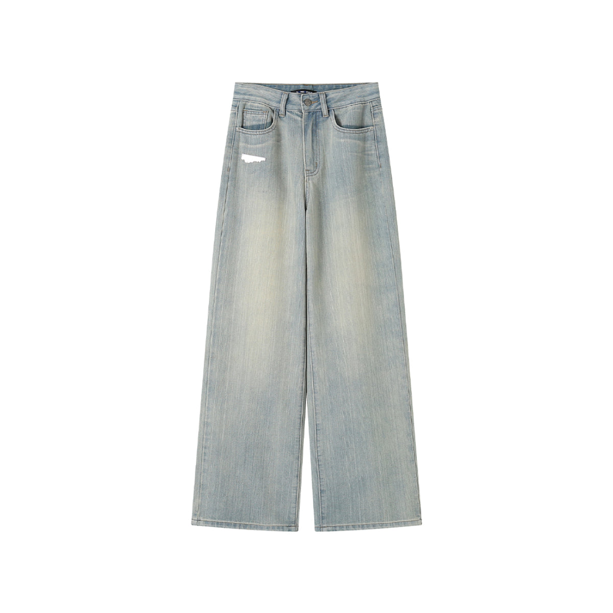 SomeSowe Vintage Distressed Straight Leg Jeans