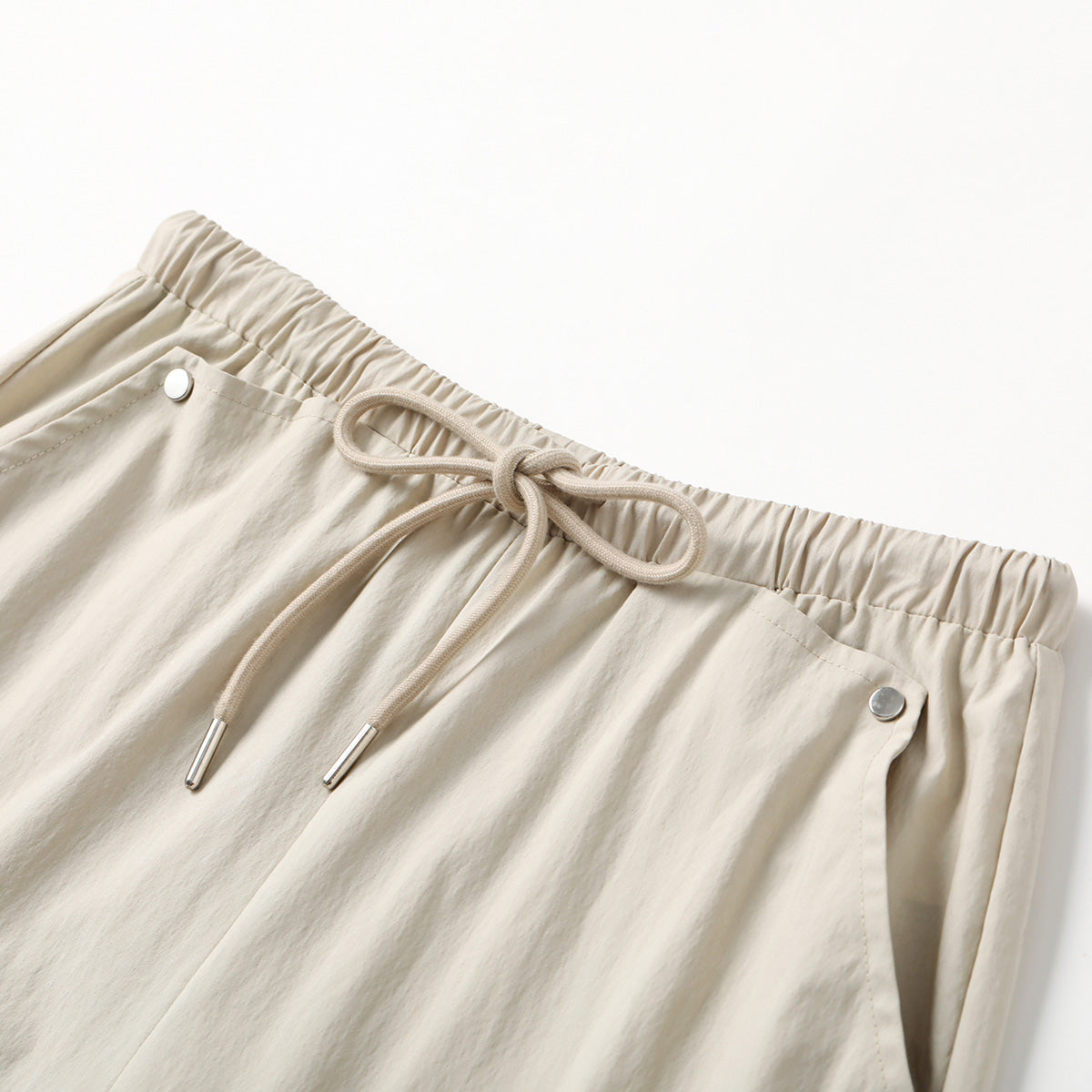 MacyMccoy Ruched Wide-Leg Cargo Pants Khaki