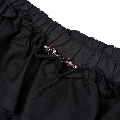 Kroche A-Line Ballet Fluffy Skirt Black