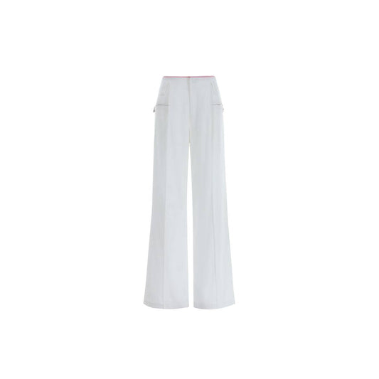 Via Pitti Pocket Oversized Straight-Leg Pants