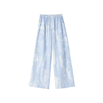 SomeSowe Cloud Striped Drawstring Pants