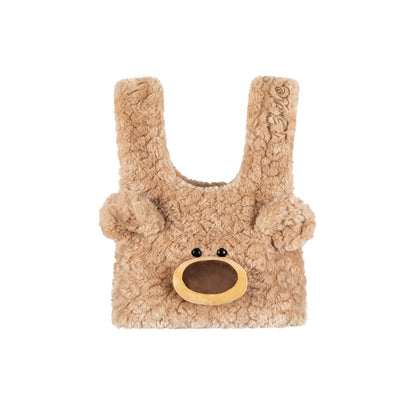 13De Marzo Doozoo Fuzzy Bag Khaki