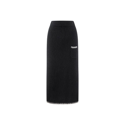 Rumia Nesci Knitted Skirt Black