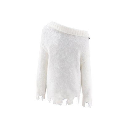 Rumia Florence Knitted Jumper Black And White