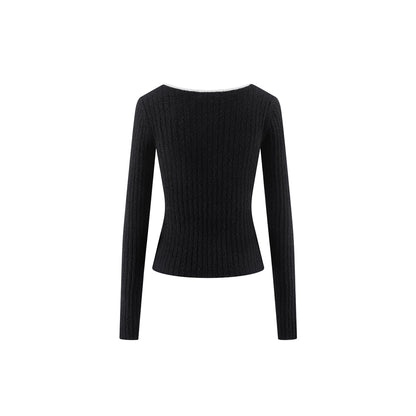 Rumia Aleph Knitted Jumper Black