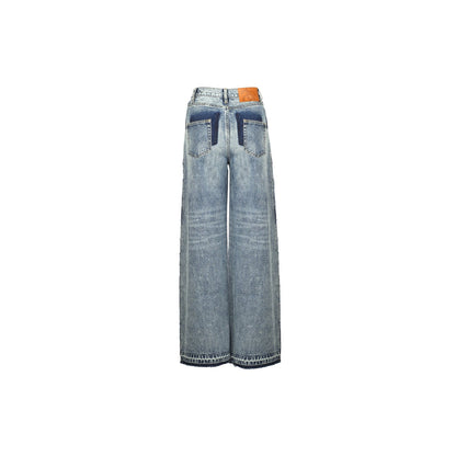 Ann Andelman Two Toned Vintage Oversized Jeans