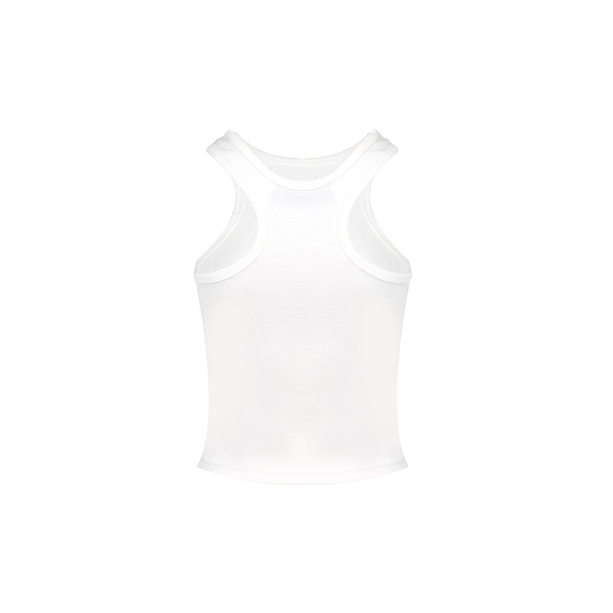 Ann Andelman Logo Printed Tank Vest White