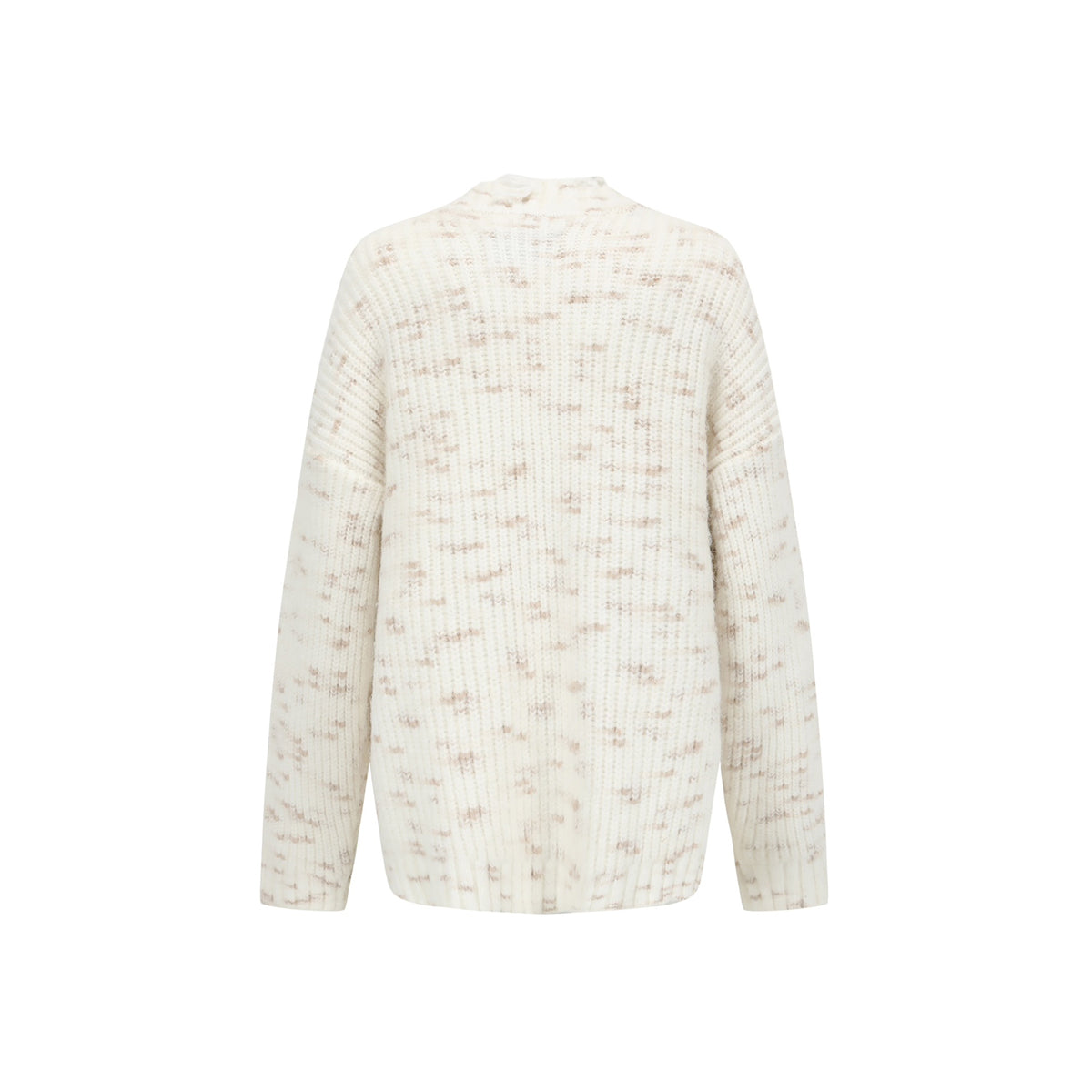 Alexia Sandra Destroyed Edge Speckled Knit Cardigan