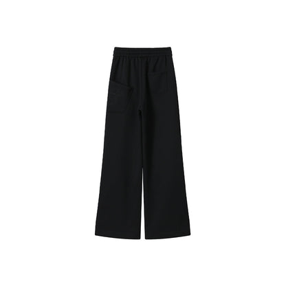 SomeSowe Cutting Casual Sweatpants Black