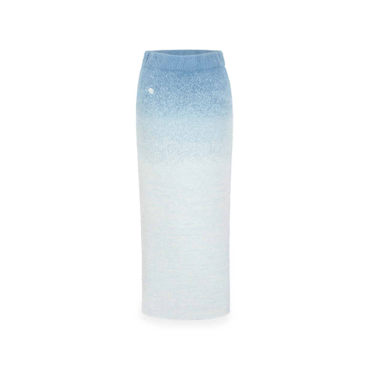 NotAwear Gradient Fuzzy Long Knit Skirt