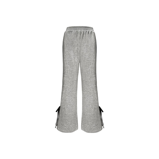 AsGony Bow-Knot Casual Sweat Pants