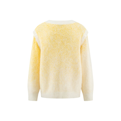 Rumia Rifle Gradient Sweater Yellow