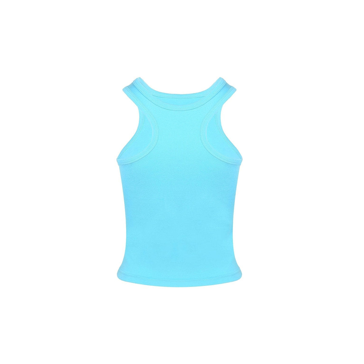 Ann Andelman Logo Printed Tank Vest Blue