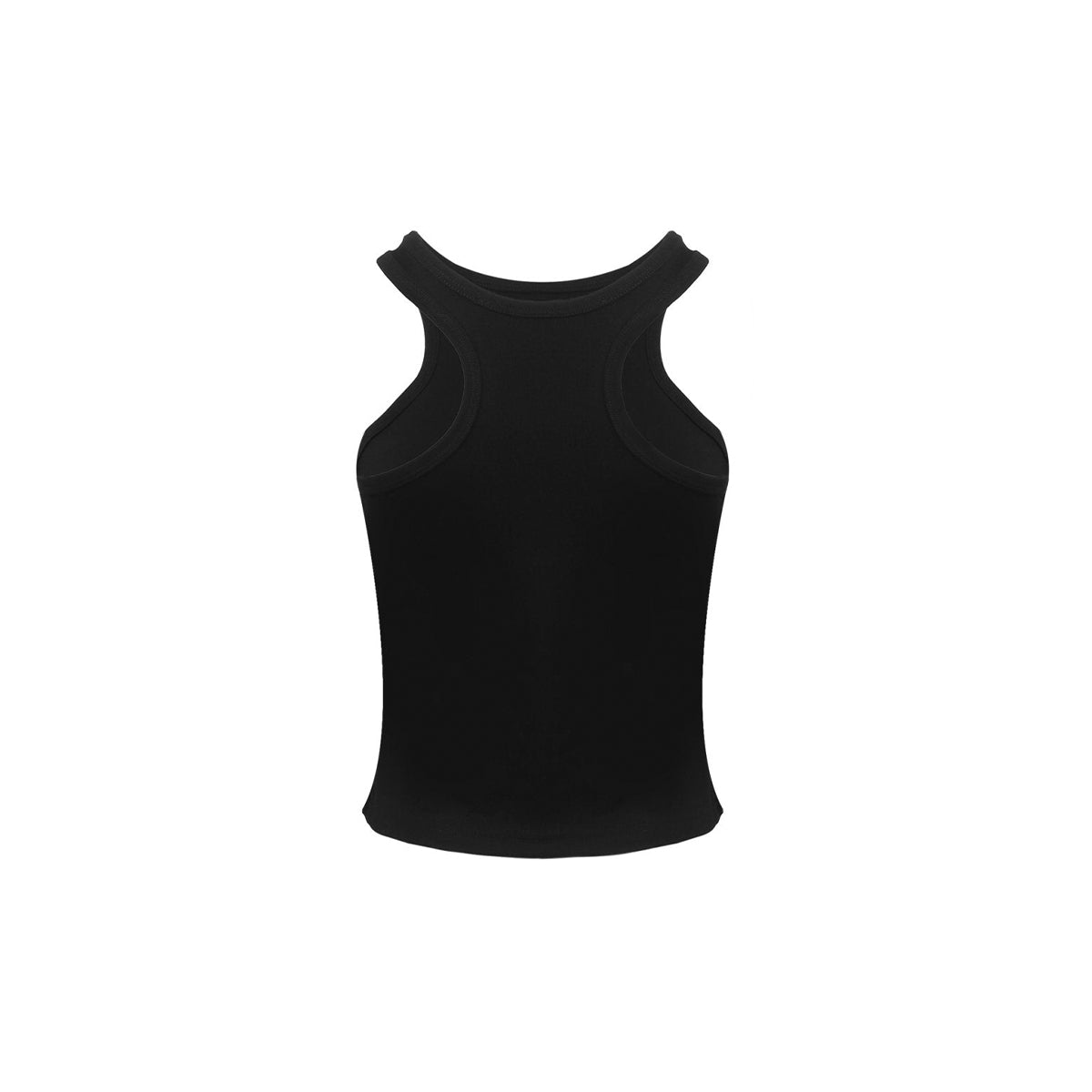 Ann Andelman Logo Printed Tank Vest Black