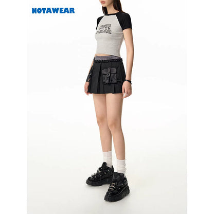 NotAwear Cargo Ballerina Skirt Black