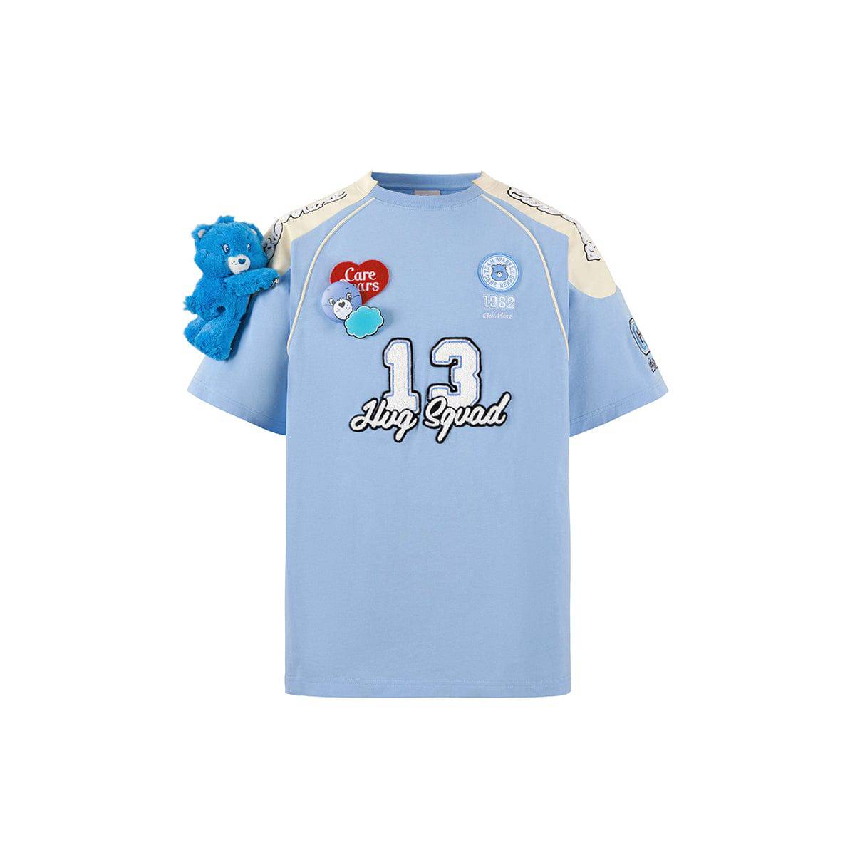 13De Marzo X Care Bears Hug Squad Tee Blue