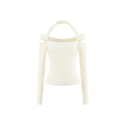 Rumia Raglan Knit Sweater Ivory