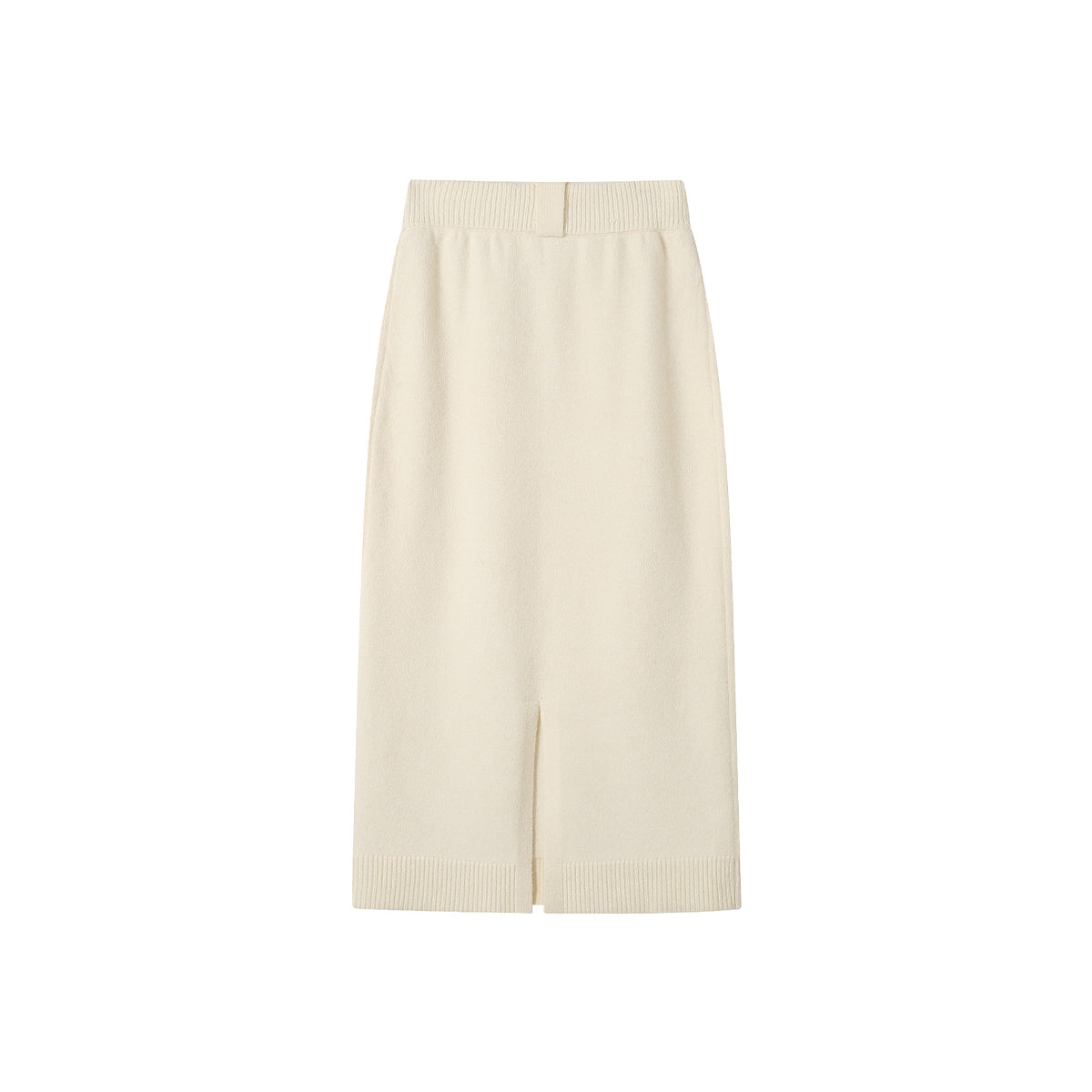 SomeSowe Split Cutting Knit long Skirt