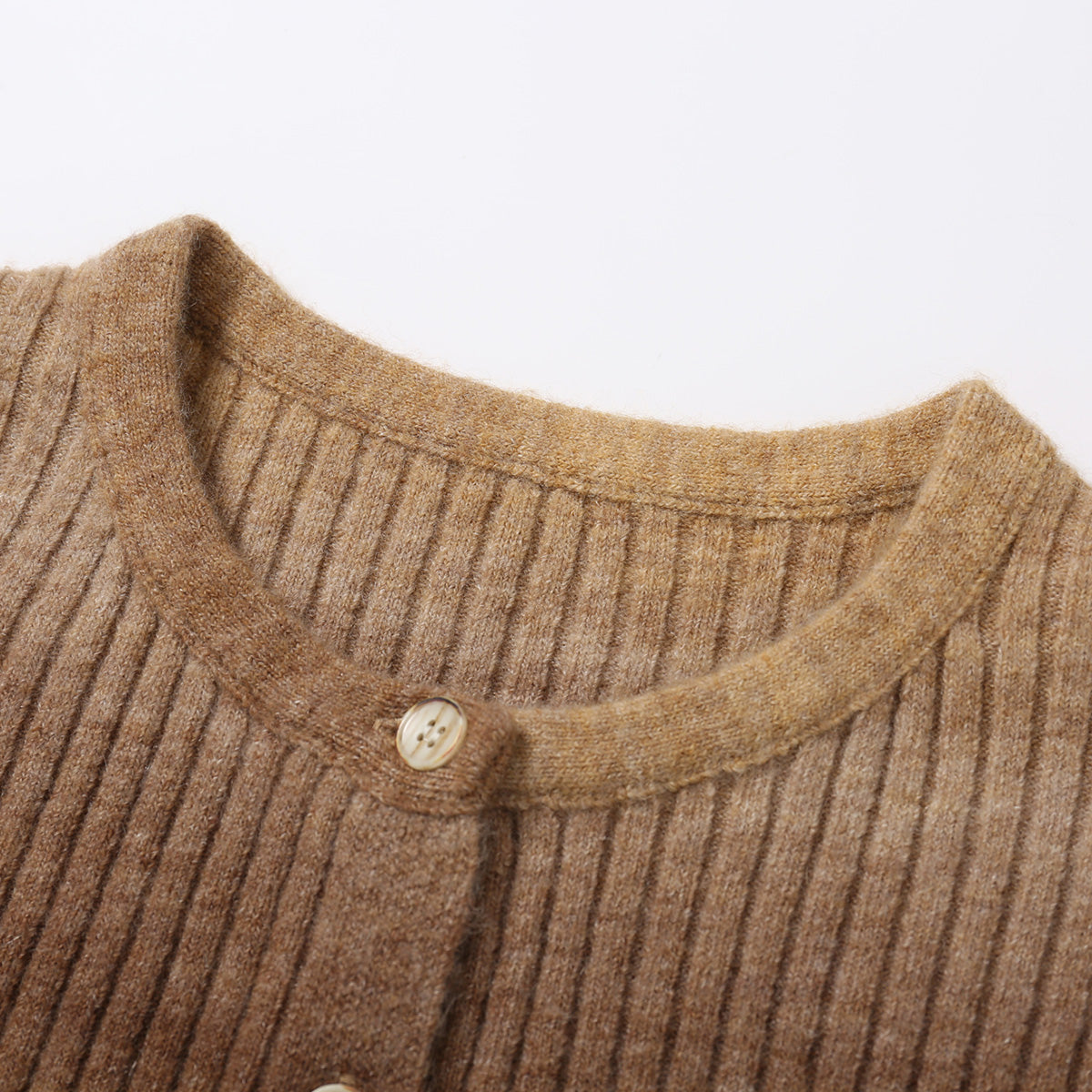 SomeSowe Island SunSet Gradient Knit Cardigan Khaki