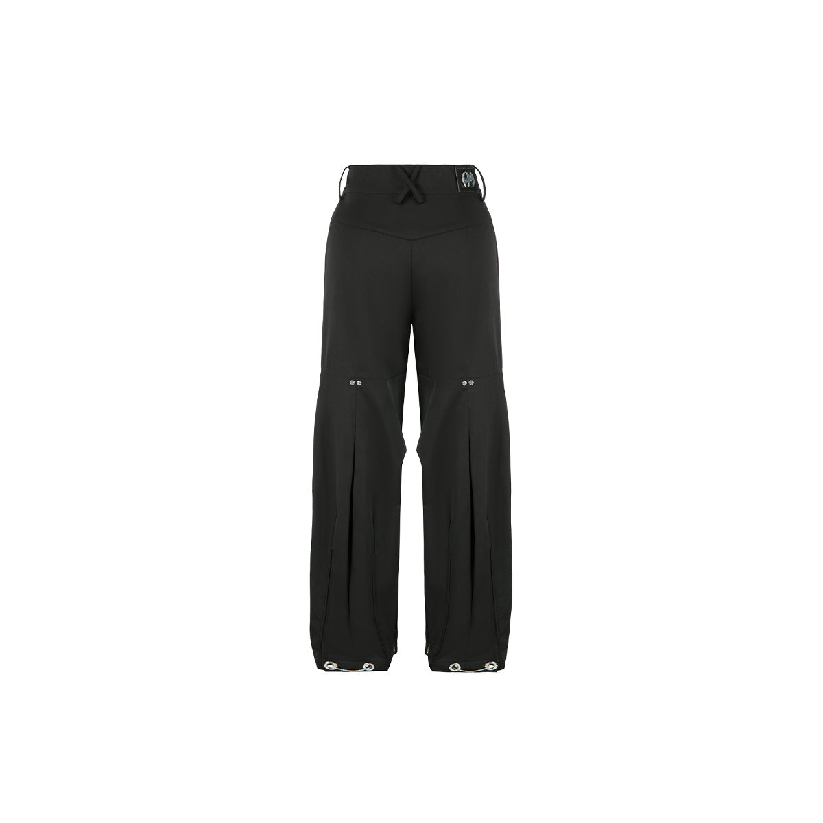 Weird Market Drawstring Cargo Pants Black