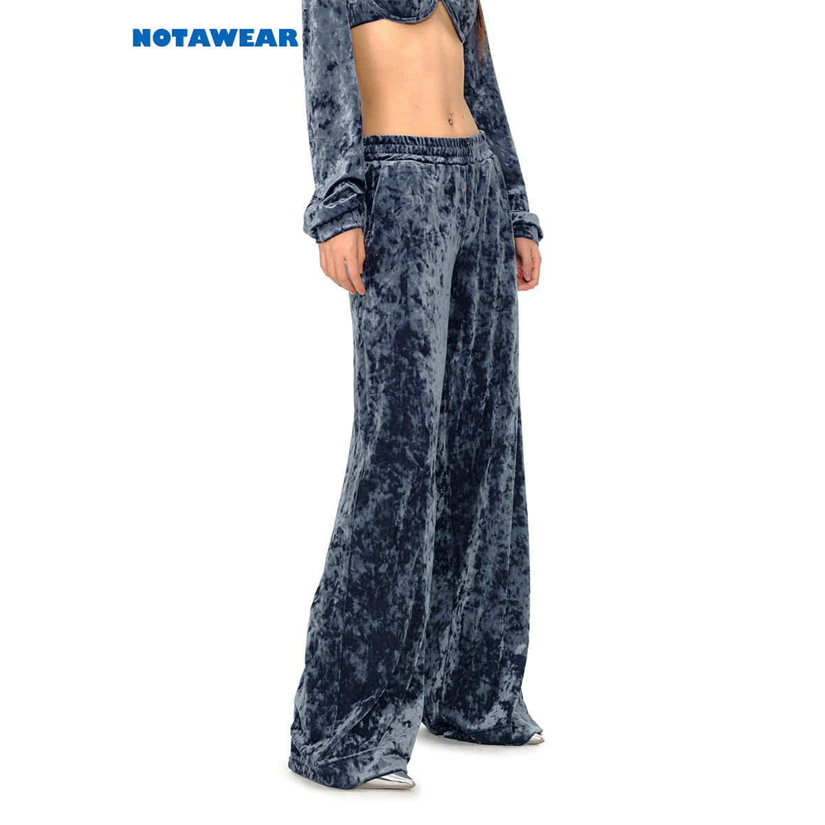 NotaWear Gradient Velvet Sweat Pants