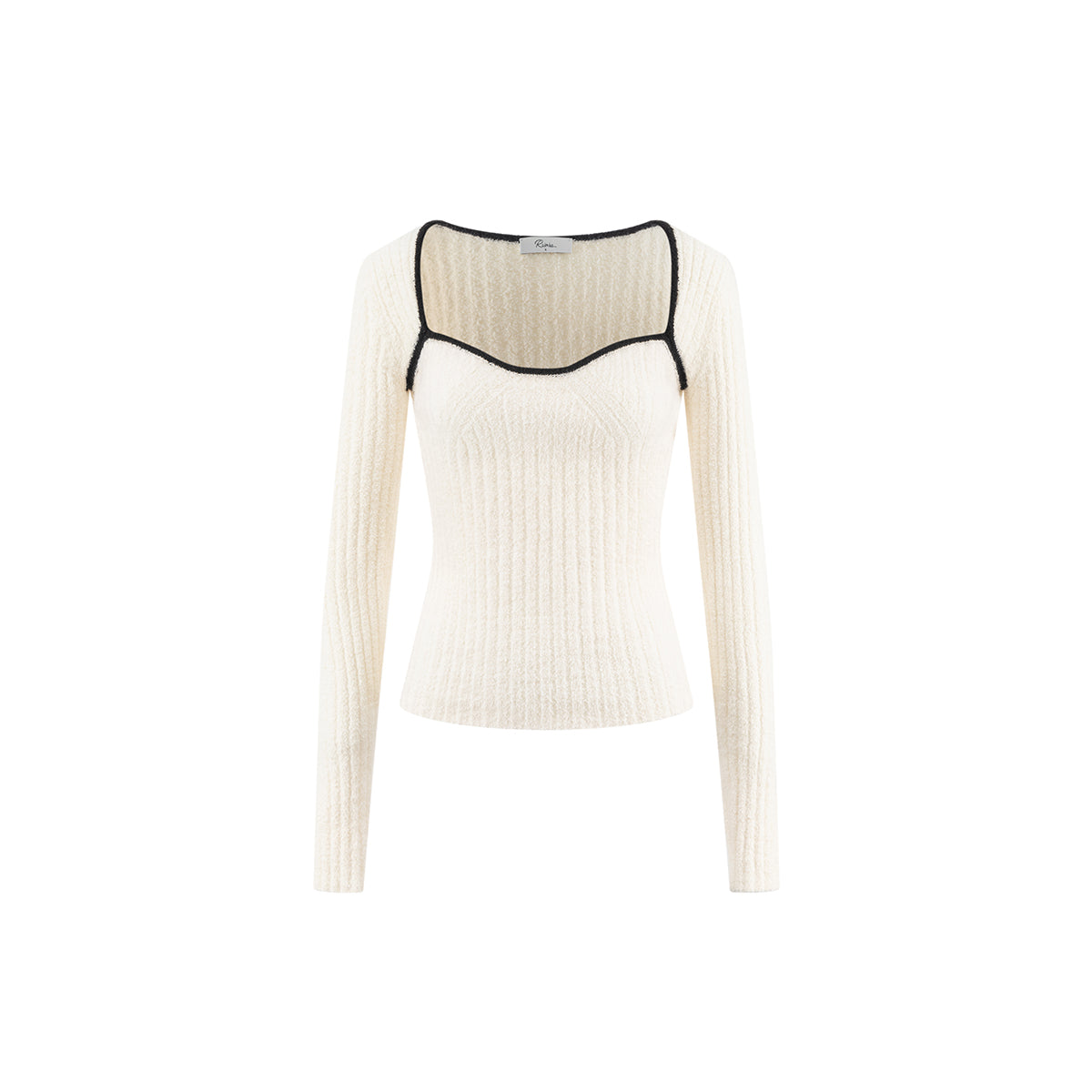 Rumia Aleph Knitted Jumper White