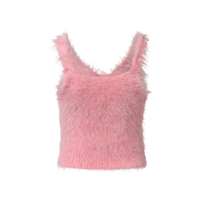 Jac Fleurant Logo Embroidery Vest Pink