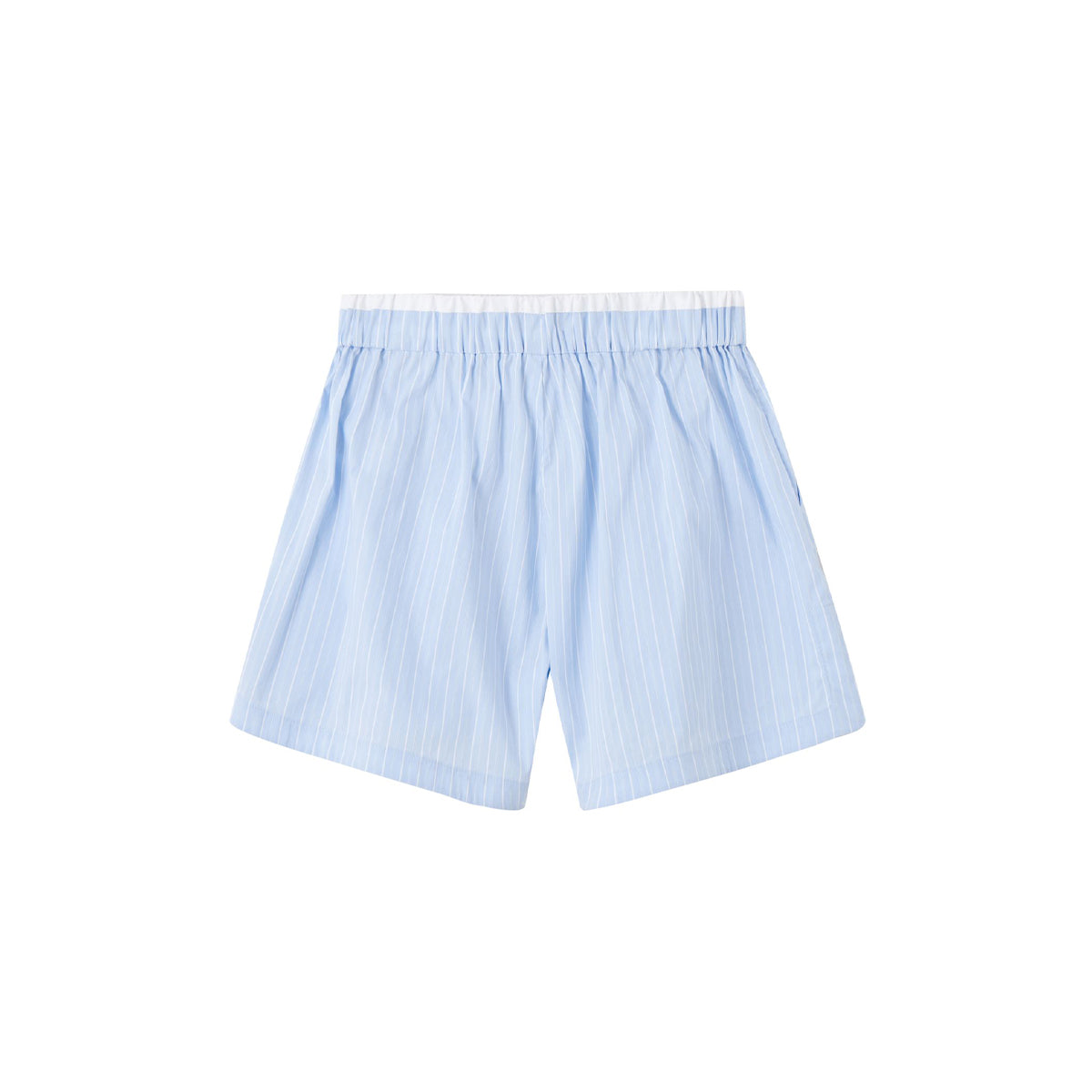 SomeSowe Folded Silhouette Striped Shorts