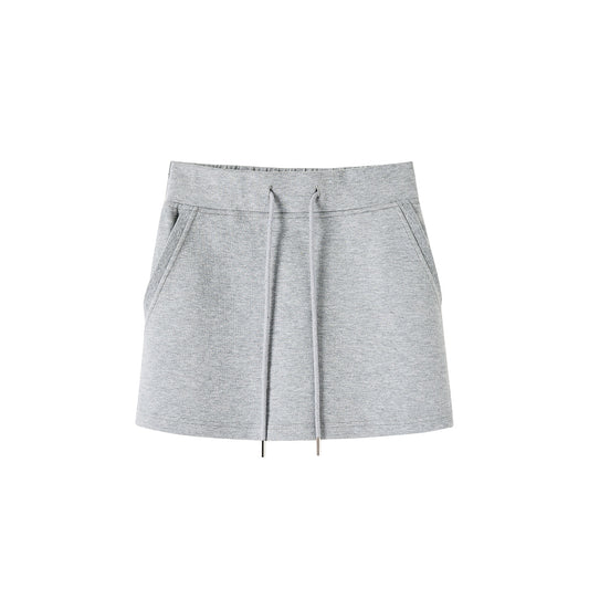 Via Pitti Sports Sweat Skirt Grey