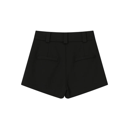 SomeSowe 3D Pocket Cargo Skirt Shorts Black