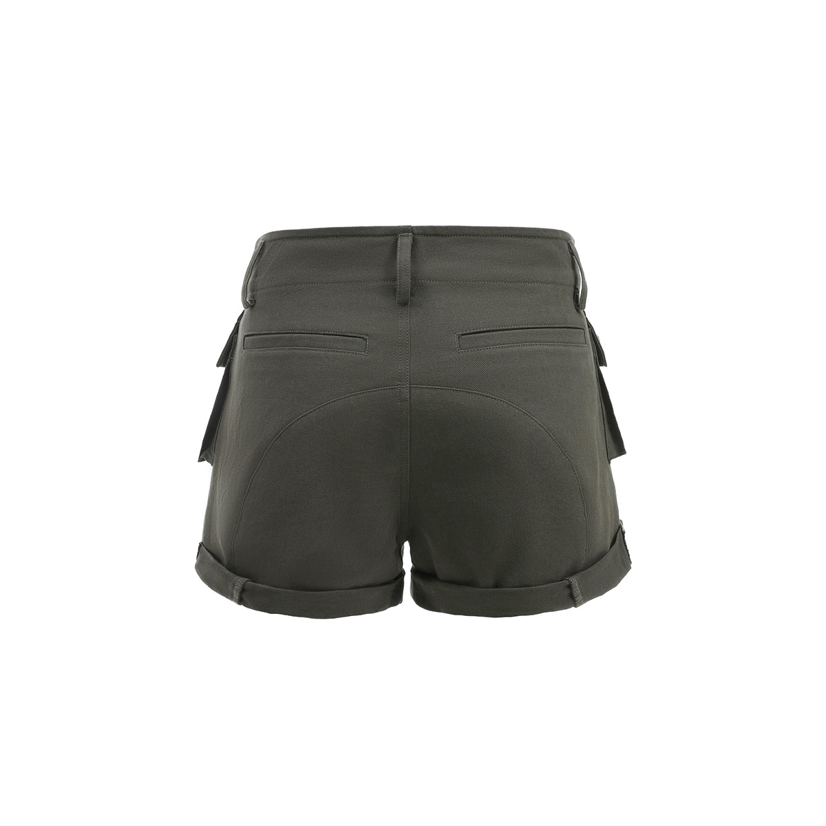 Via Pitti Pocket Cargo Shorts Green