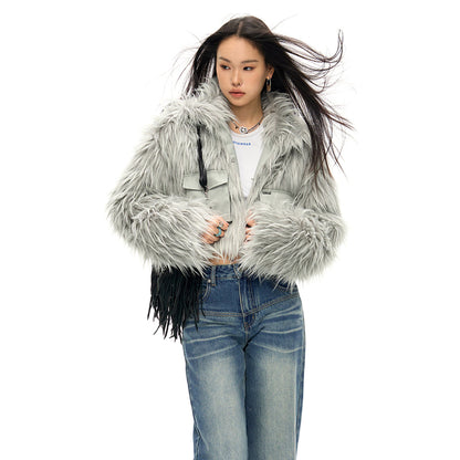 NotAwear Fluffy Eco-Friendly Fur Jacket