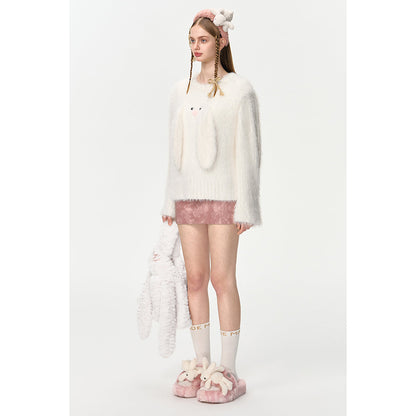 13De Marzo Doozoo Fuzzy Bag White