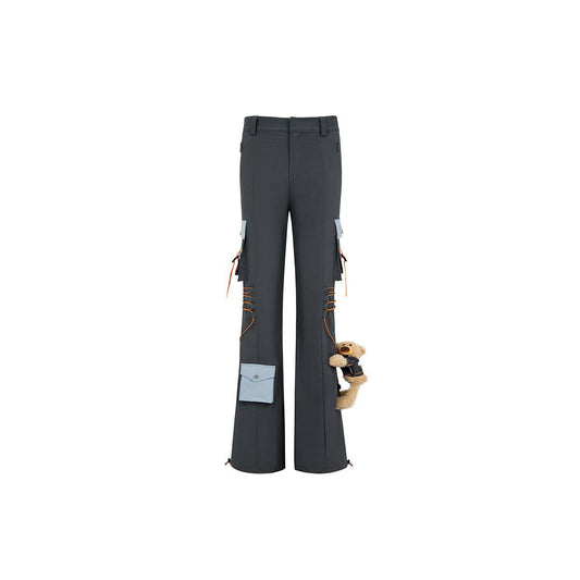 13De Marzo Functional Cargo Pants Grey