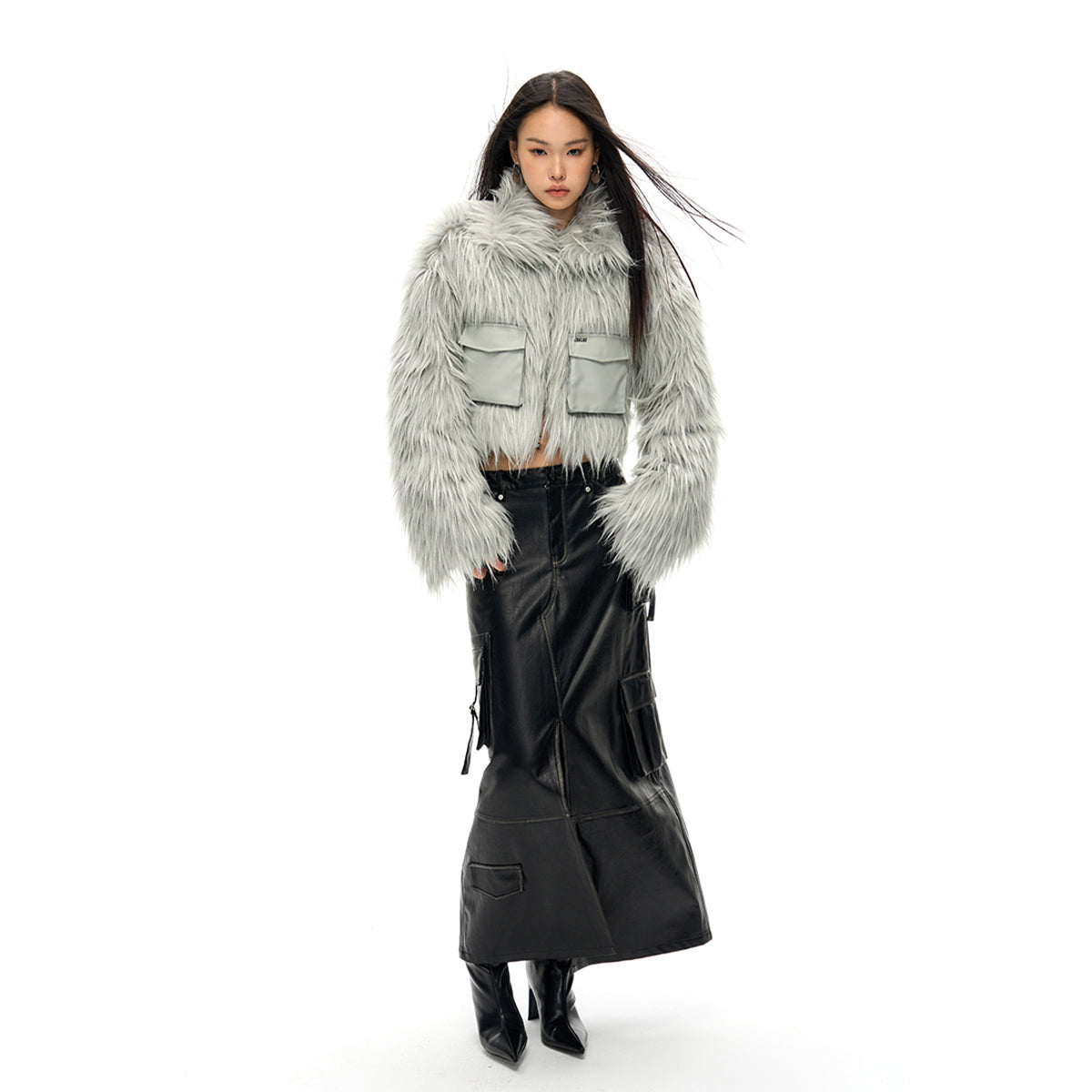 NotAwear Fluffy Eco-Friendly Fur Jacket