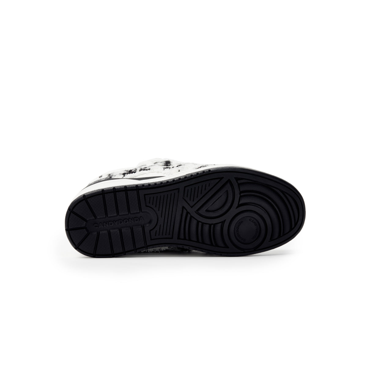 CANDYDONDA Tweed Curbmelo Sneaker Black