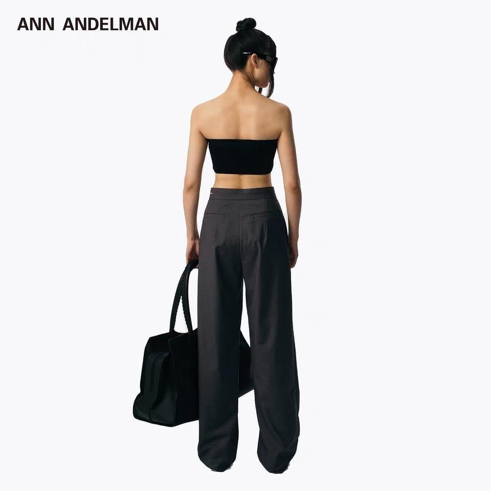 Ann Andelman Wide-leg Pants Grey