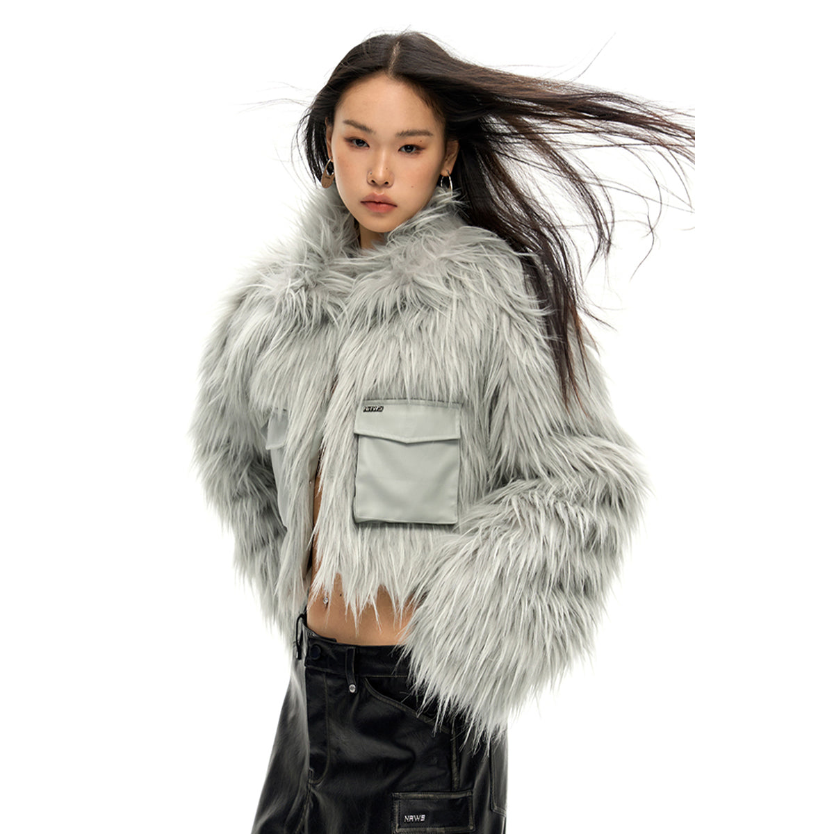 NotAwear Fluffy Eco-Friendly Fur Jacket