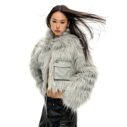 NotAwear Fluffy Eco-Friendly Fur Jacket