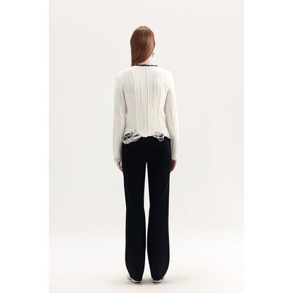 Rumia Simone Knitted Cardigan White